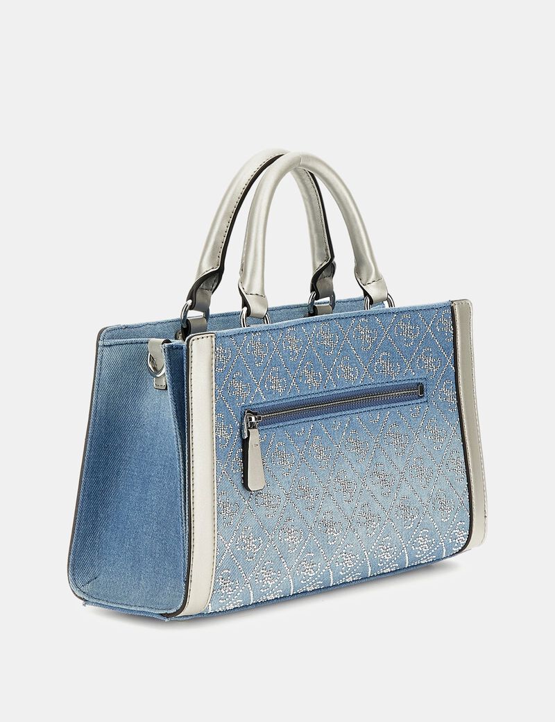 Dili 4G logo rhinestone handbag