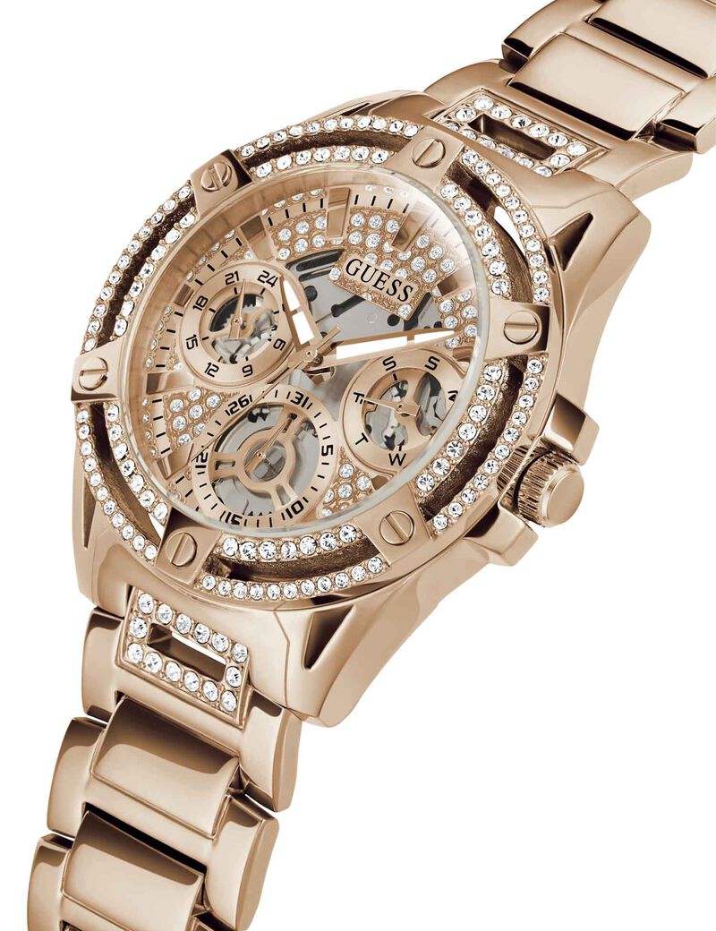 Rose-gold Rhinestone Watch