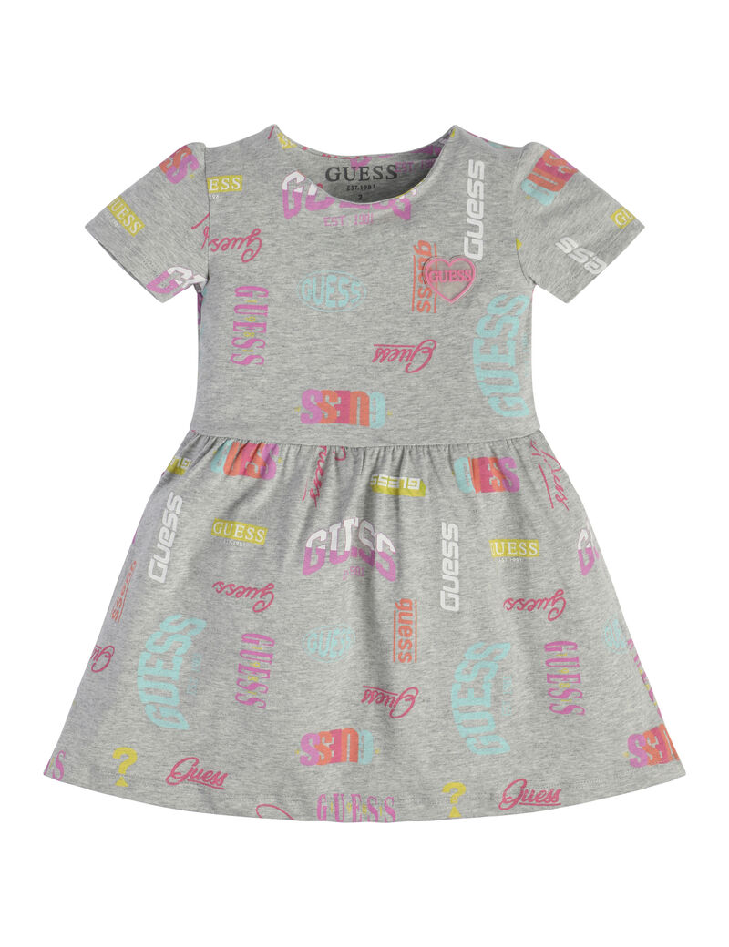 All over zebra print dress