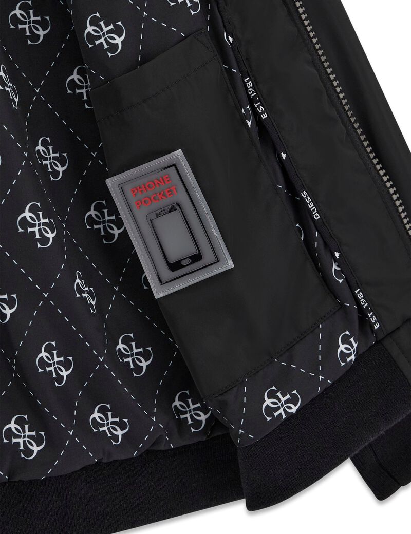 guess full zip bomber jacket