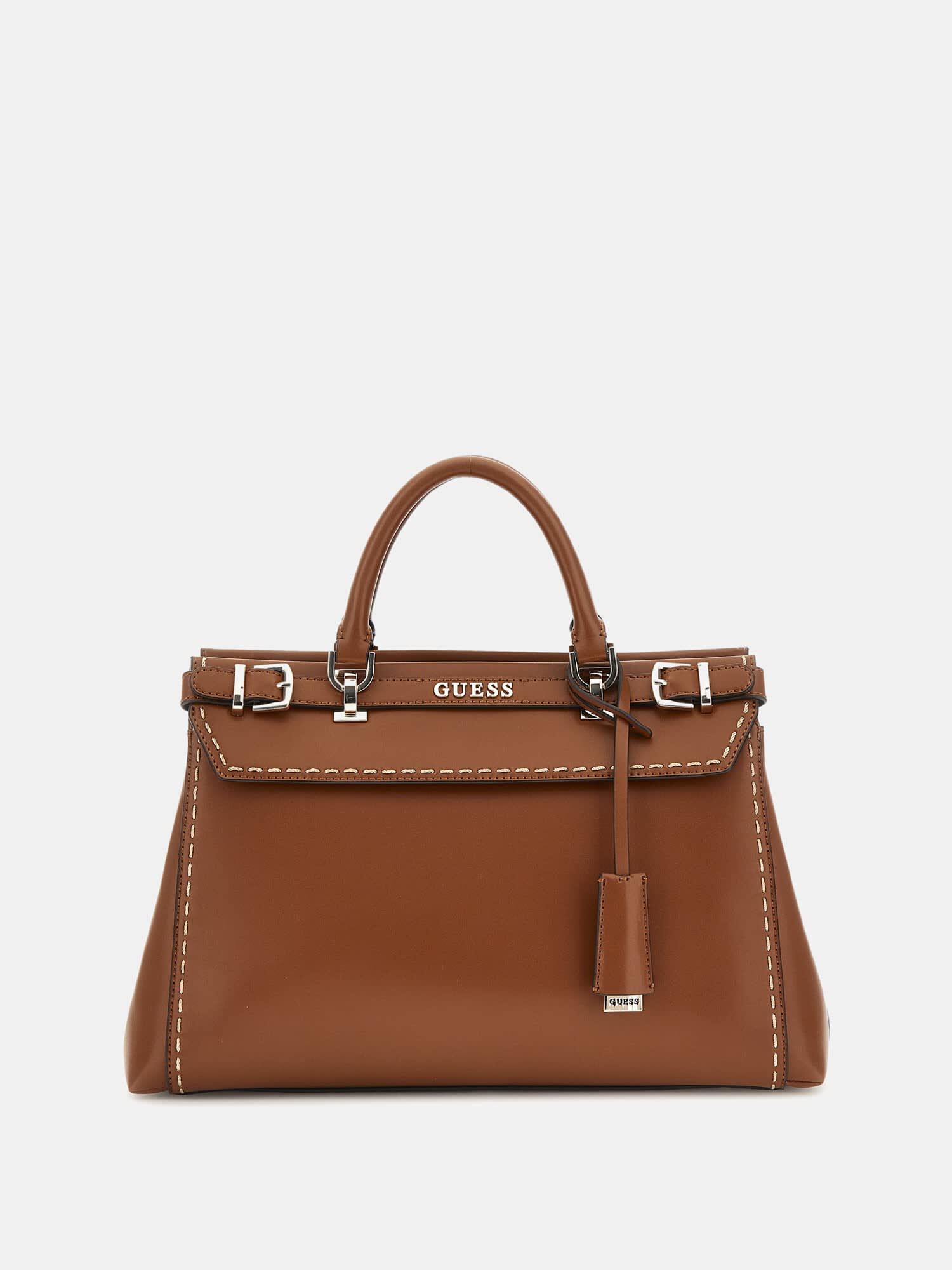 Shop GUESS Online Sestri stitch handbag