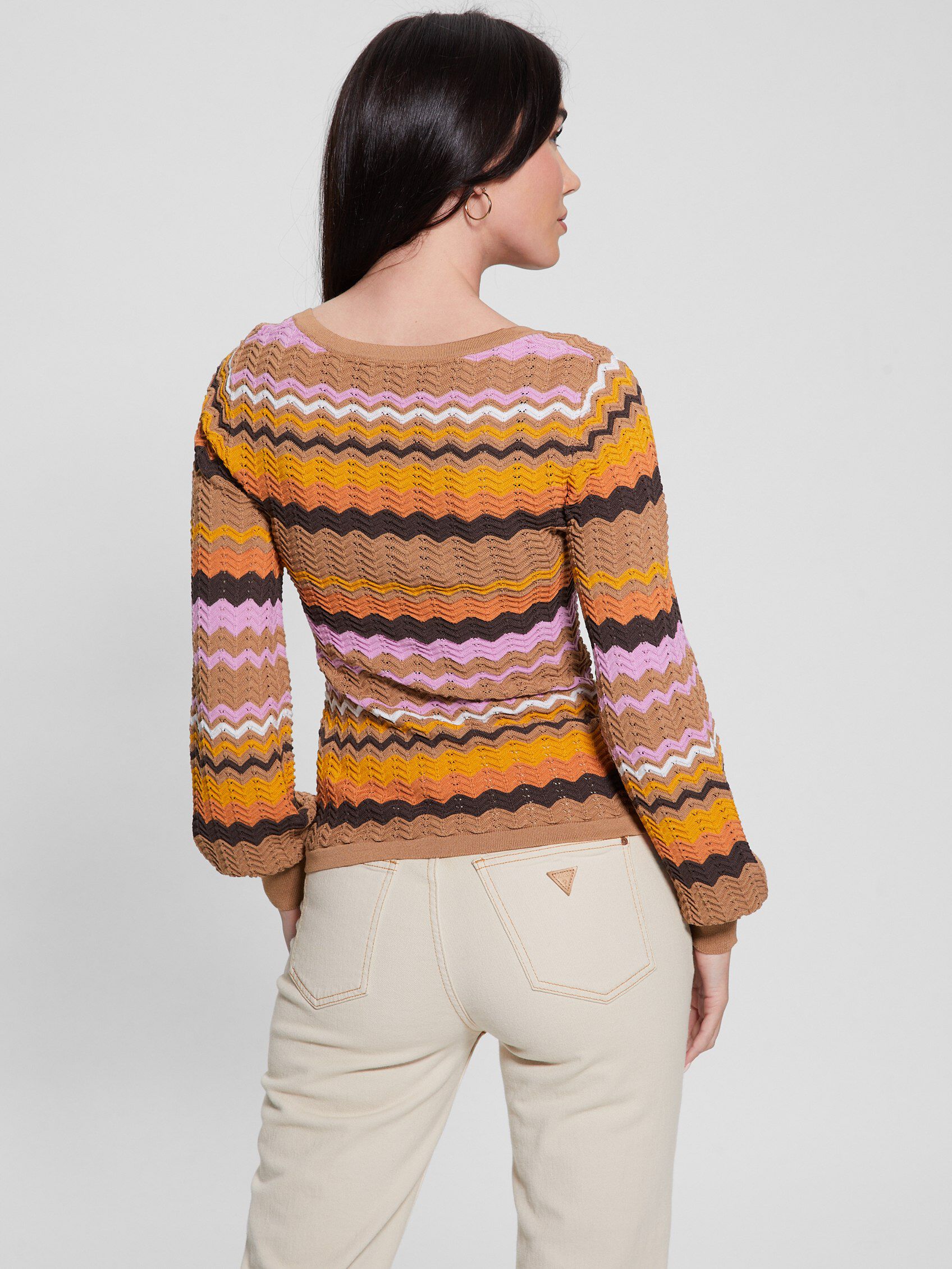 Shop GUESS Online Striped sweater