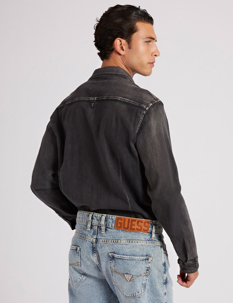 Slim Fit Denim Shirt