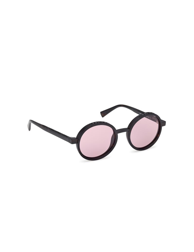 Round full rim sunglasses