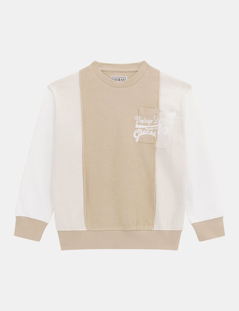Color block sweatshirt