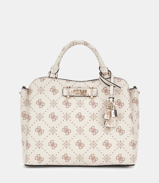 Silia 4g peony logo handbag Silia 4G Peony Logo Handbag