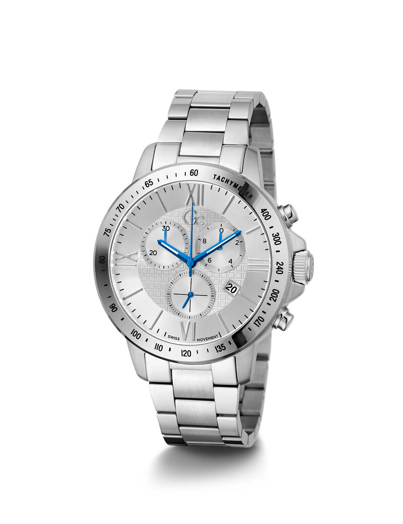 Gc Silver Mens Watch