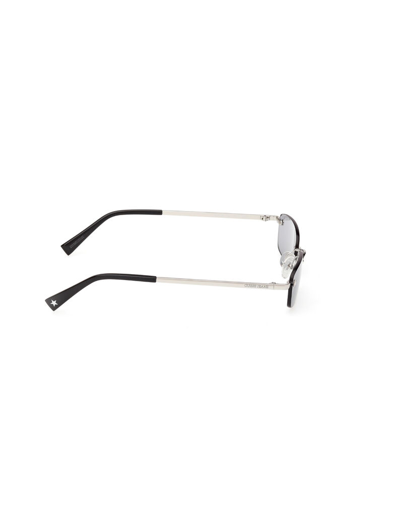 Rectangle metal sunglasses
