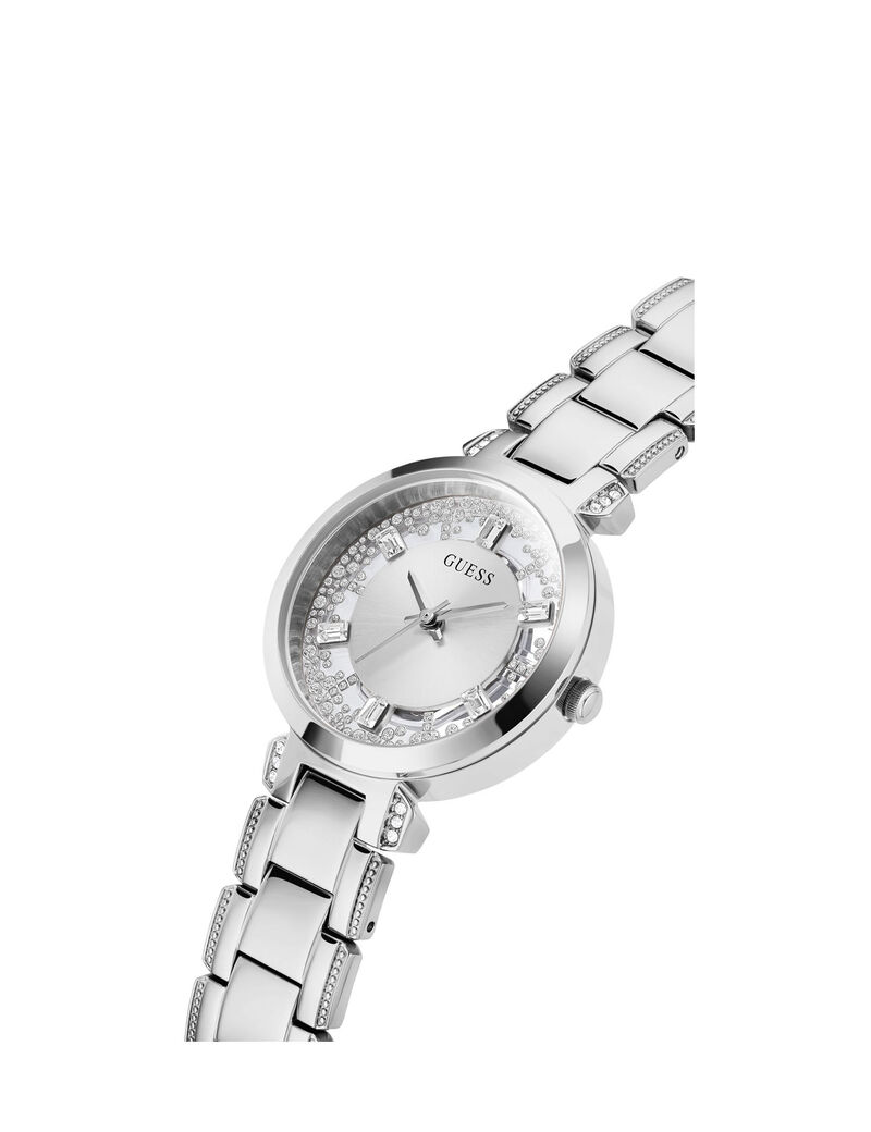 Silver Analog Watch