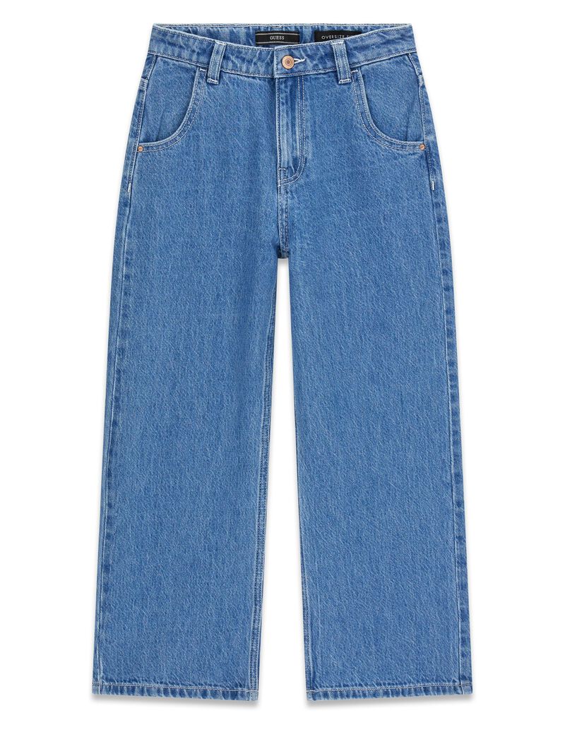 Oversize denim pants