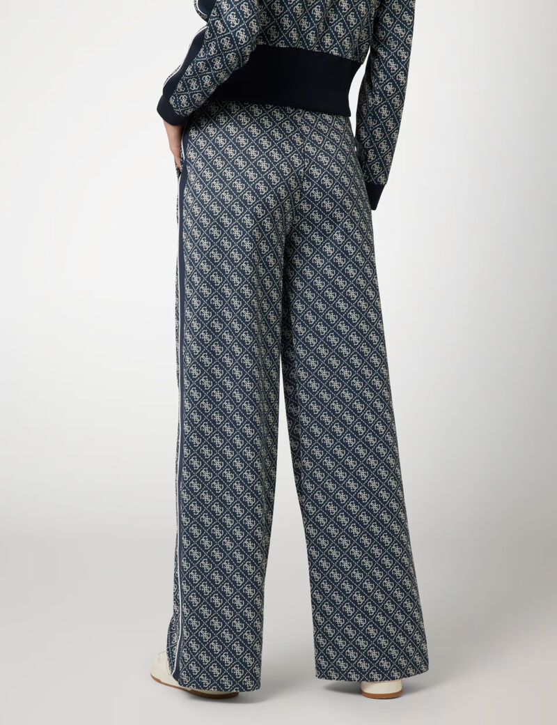 4G logo straight pant