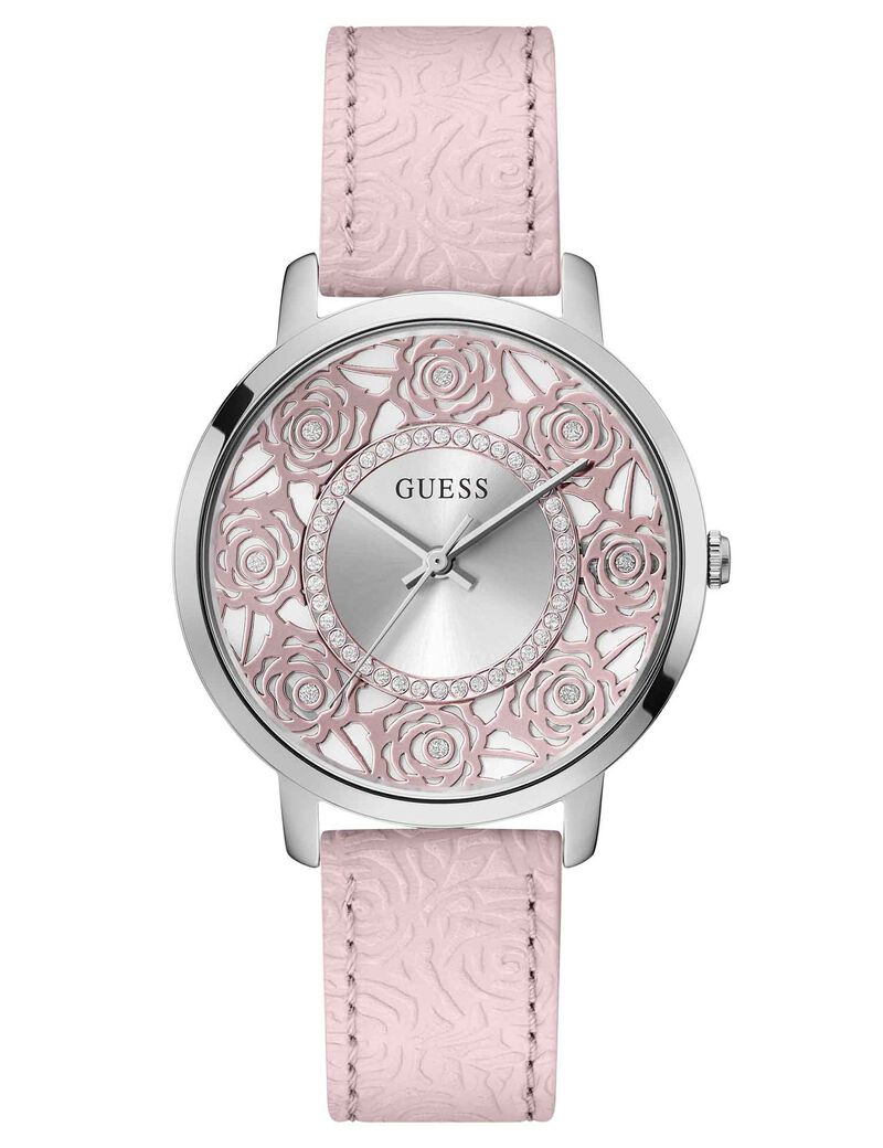 Floral Cutout Analog Watch