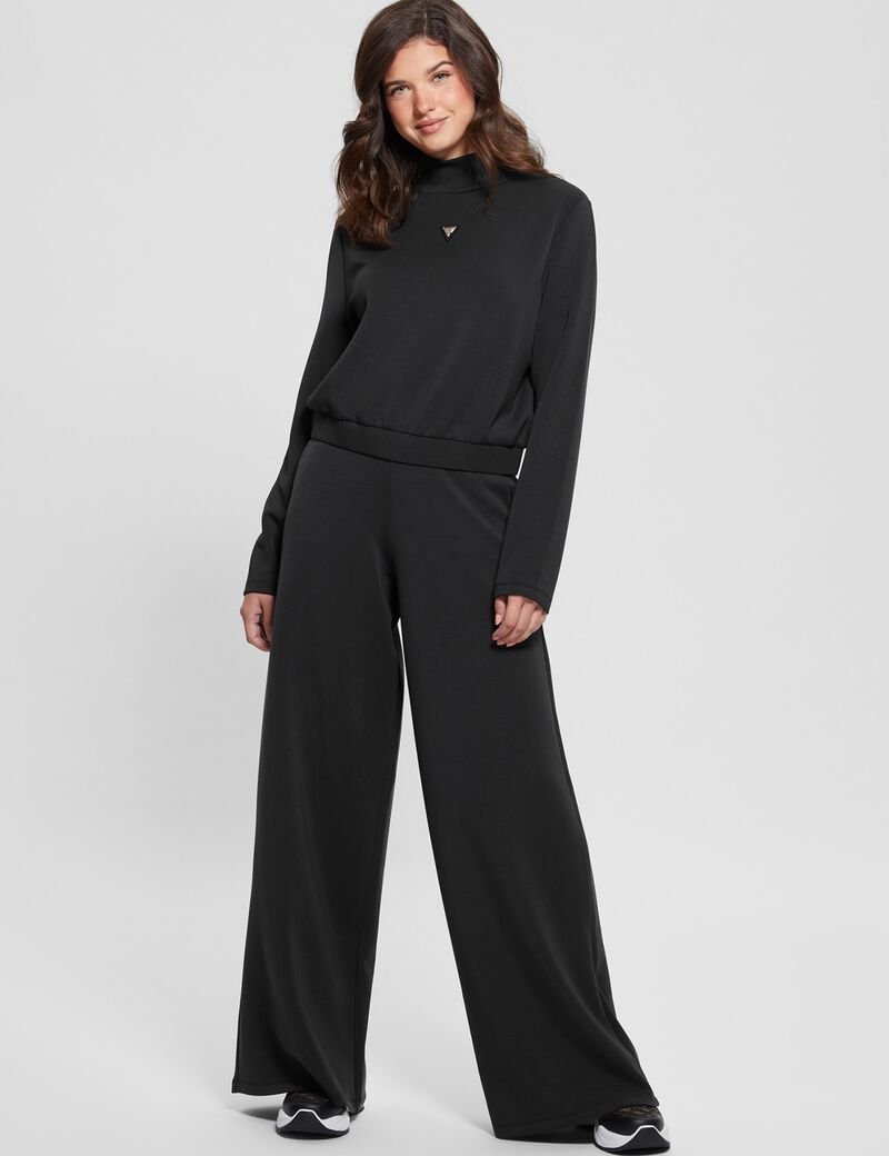 High neck sweatshirt