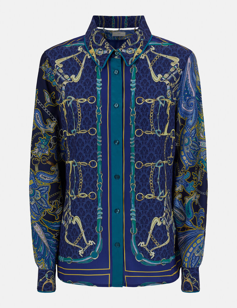Silk Print Shirt