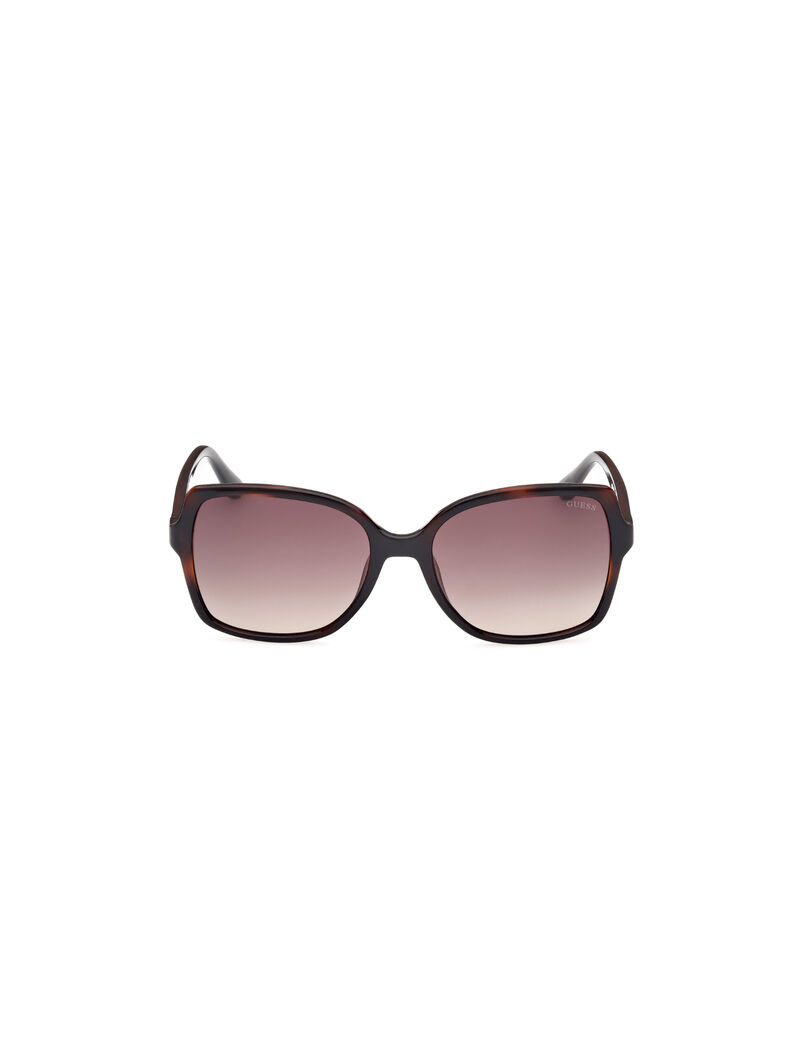 Injected Sun Glasses F Dark Havana Gradient Brown