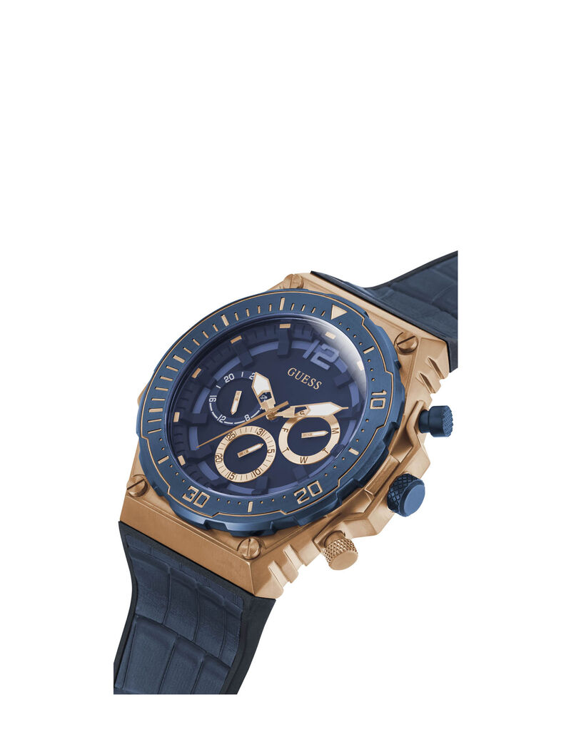 Blue Multifuction Watch