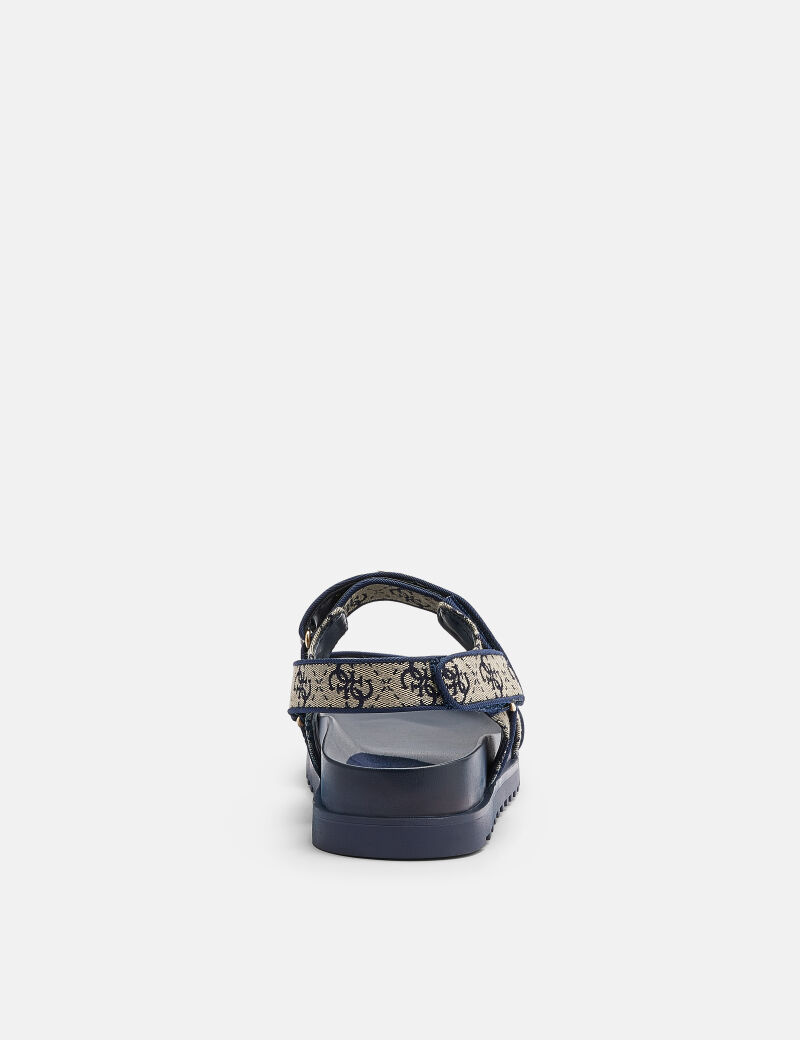Fadison logo strap sandals