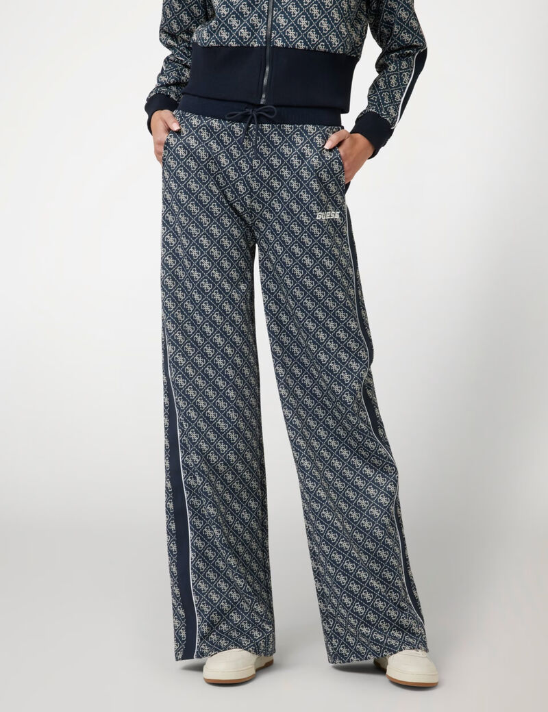 4G logo straight pant