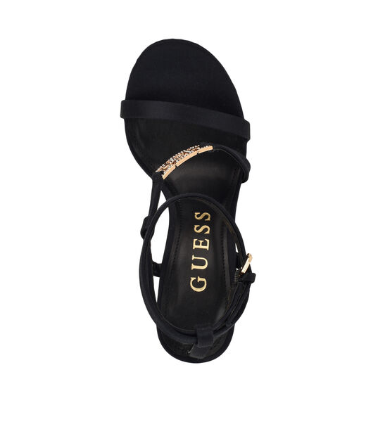 Lucier satin single sole sandals