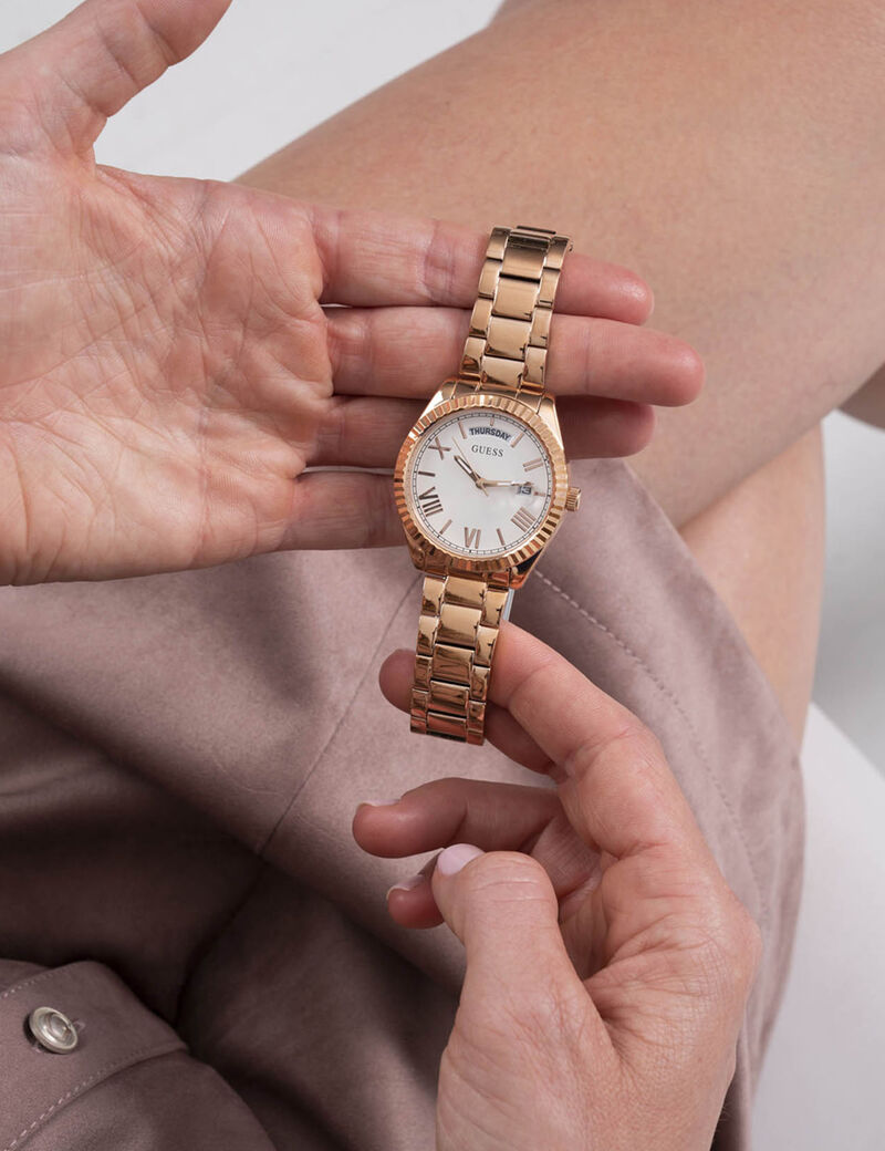 Ladies Rose Gold Watch