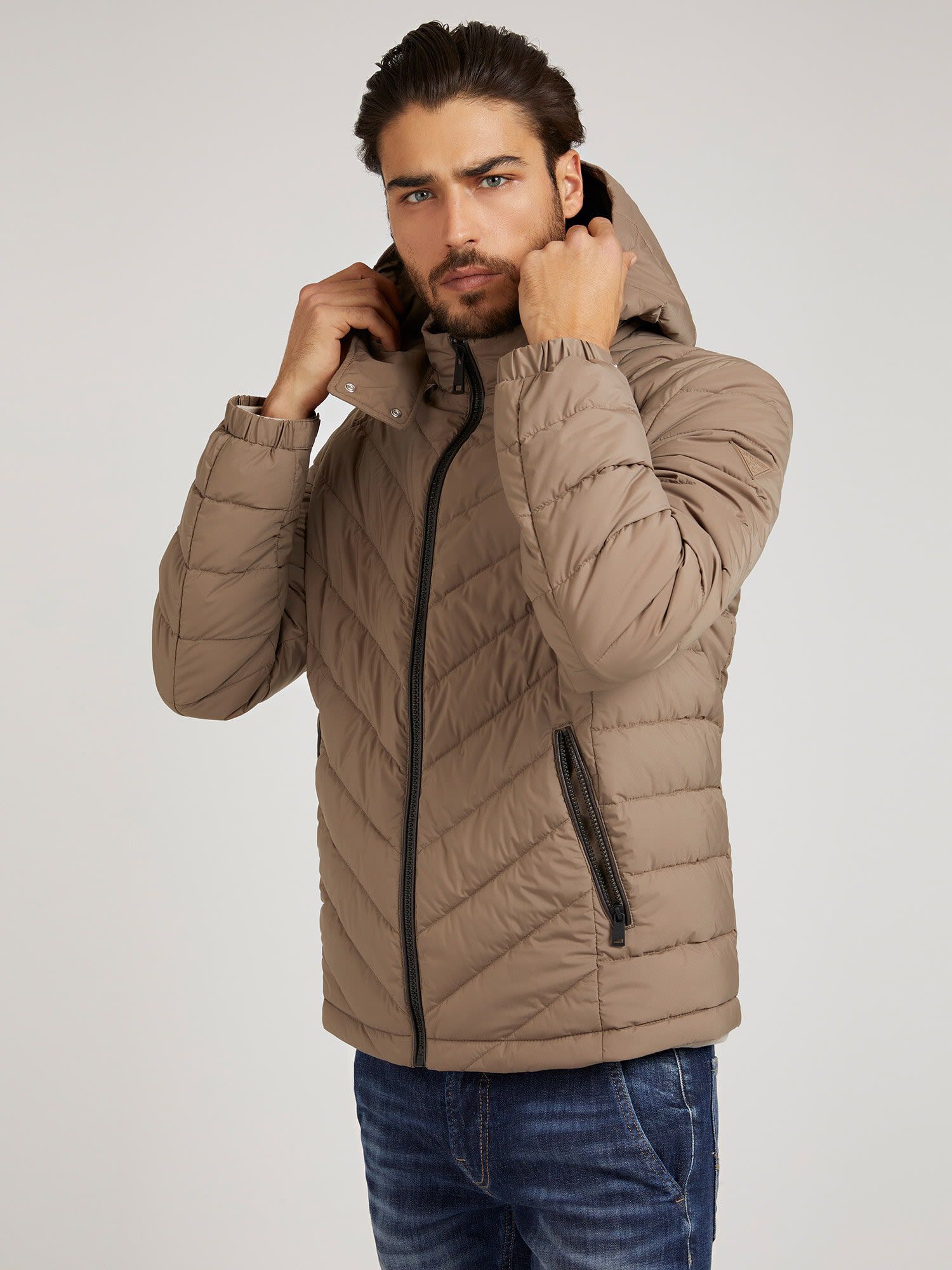 Guess hooded anorak store