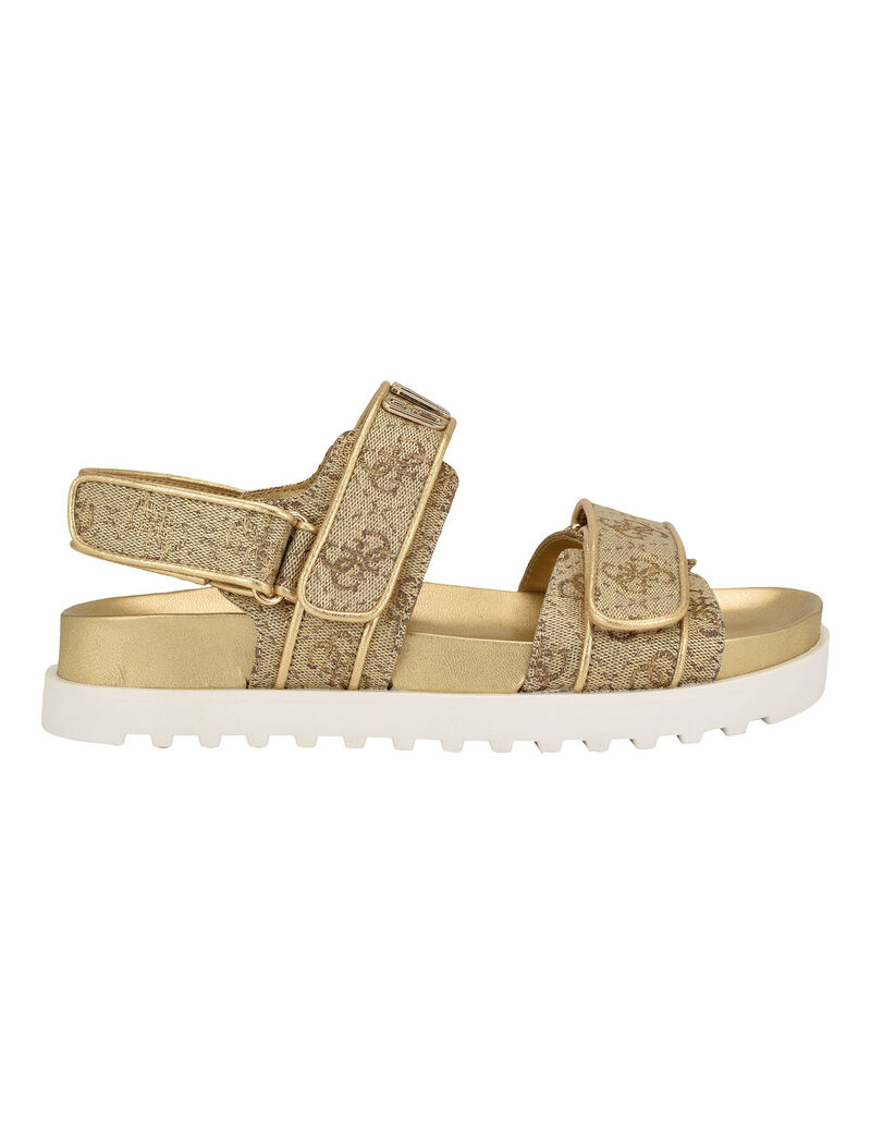 Fadison logo strap sandals