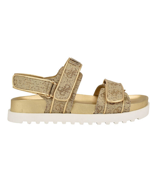 Fadison logo strap sandals