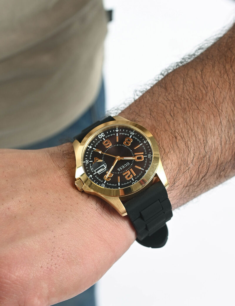 Two-Tone Analog Watch