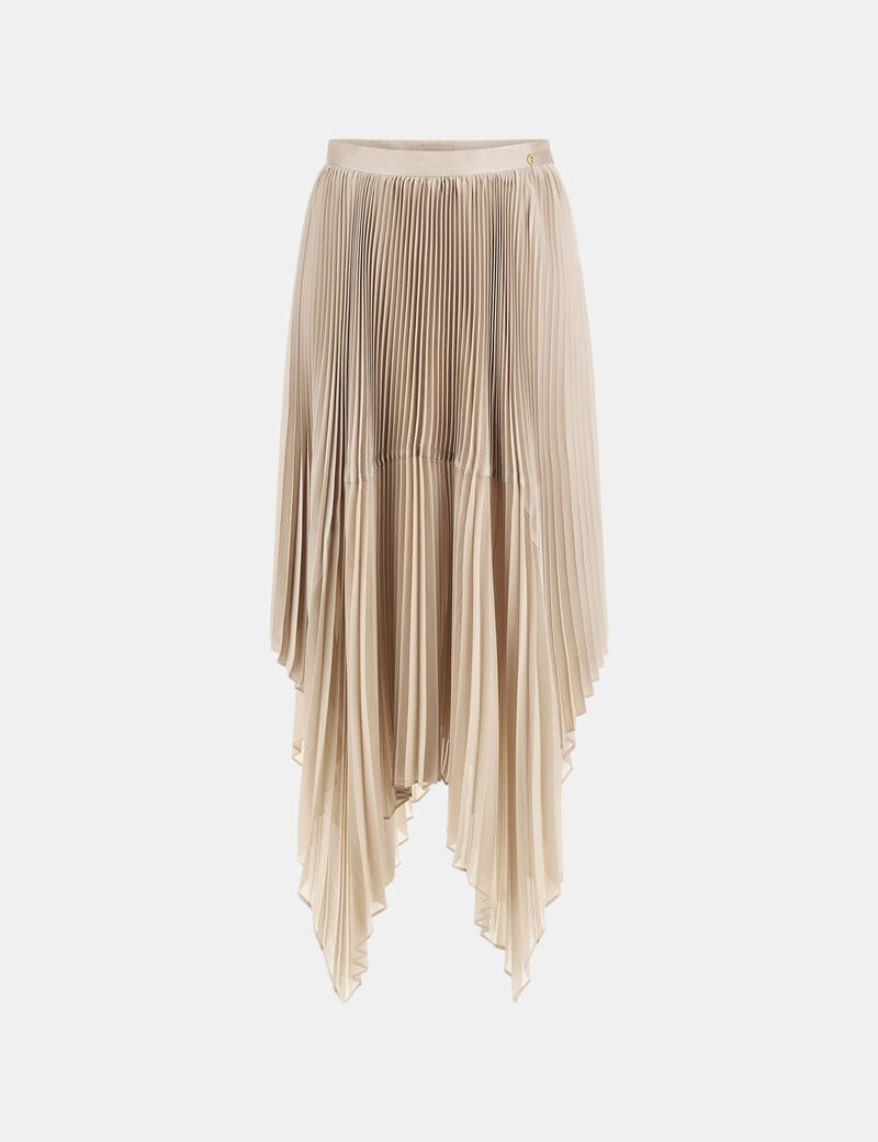 Pleated Midi Skirt