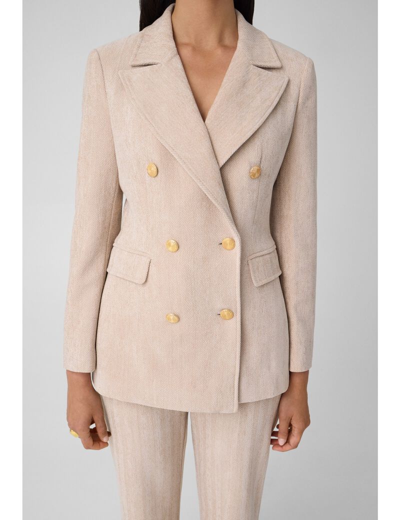 guess marciano double breasted blazer