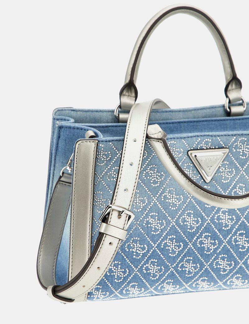 Dili 4G logo rhinestone handbag