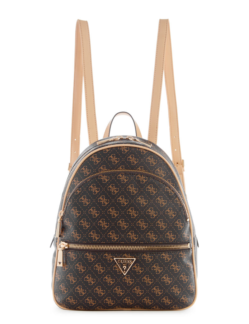 Guess Manhattan Logo Large Backpack Guess Bag Manhattan large latte logo - Stilettoshop.eu webstore main image 2