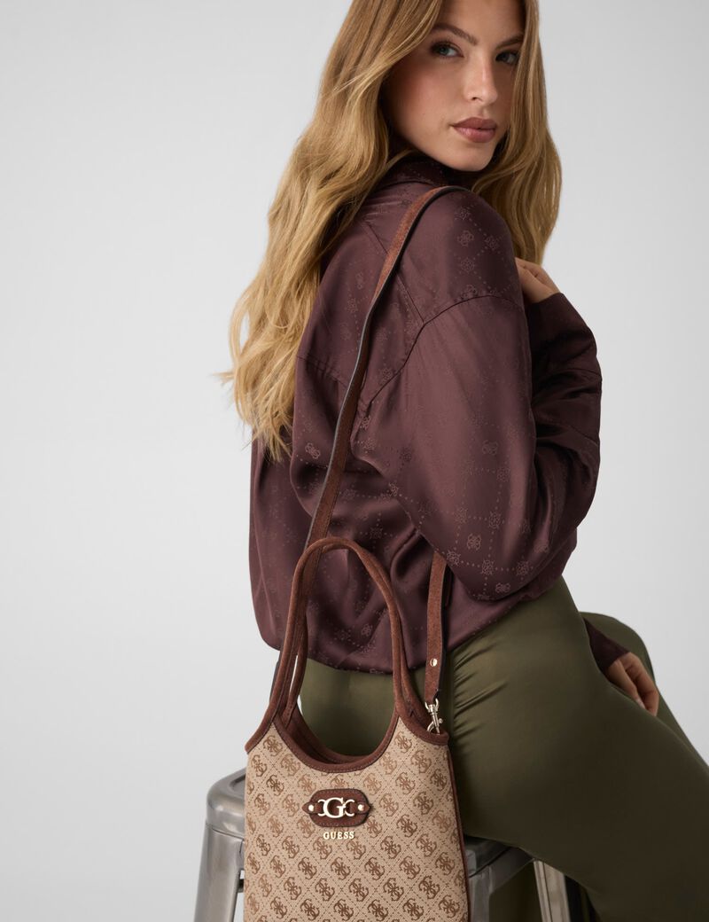 جيس samantha logo mini shopper bag