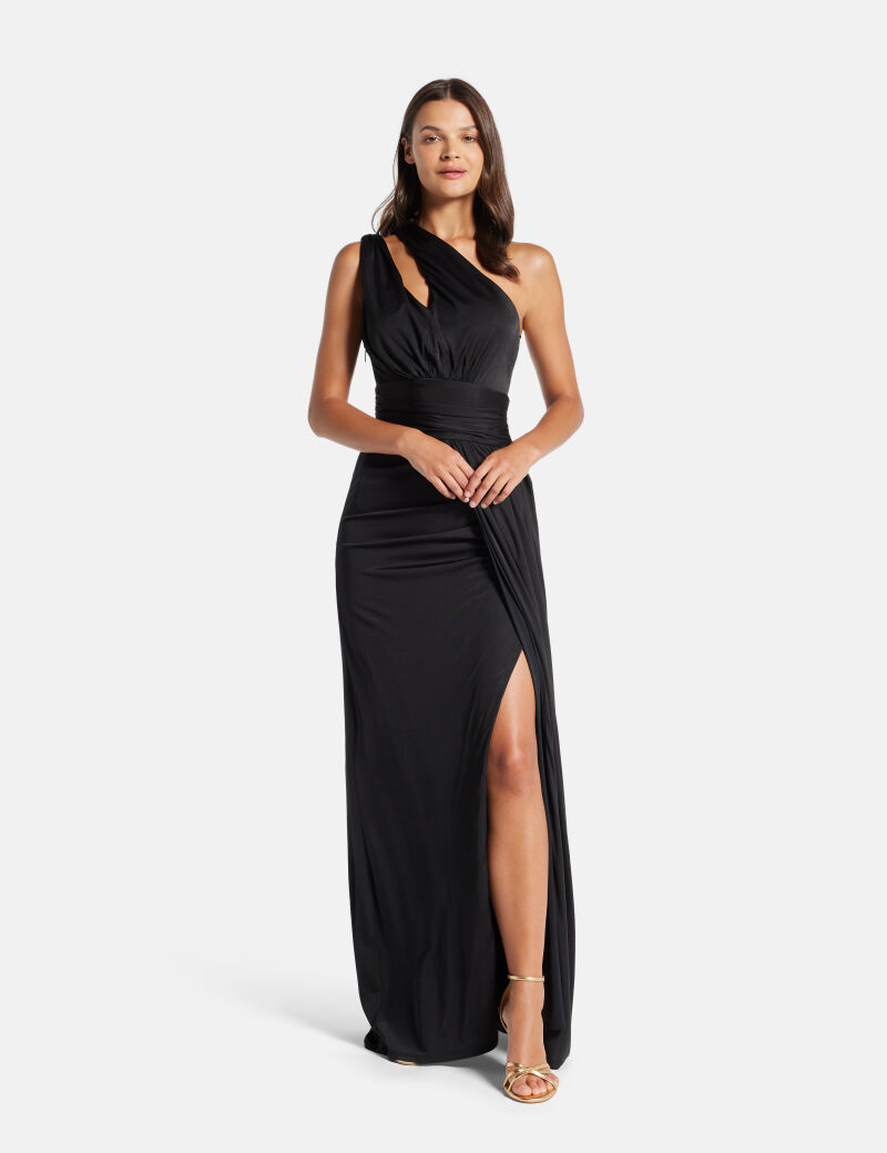 Patty one shoulder long dress