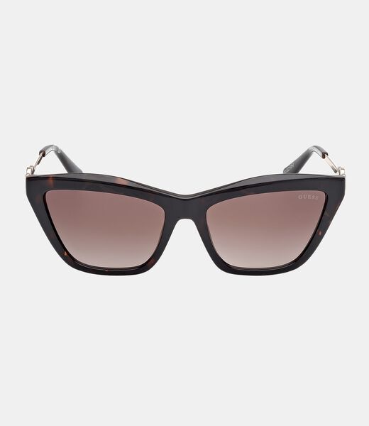 Cat-Eye Signature Plastic Sunglasses