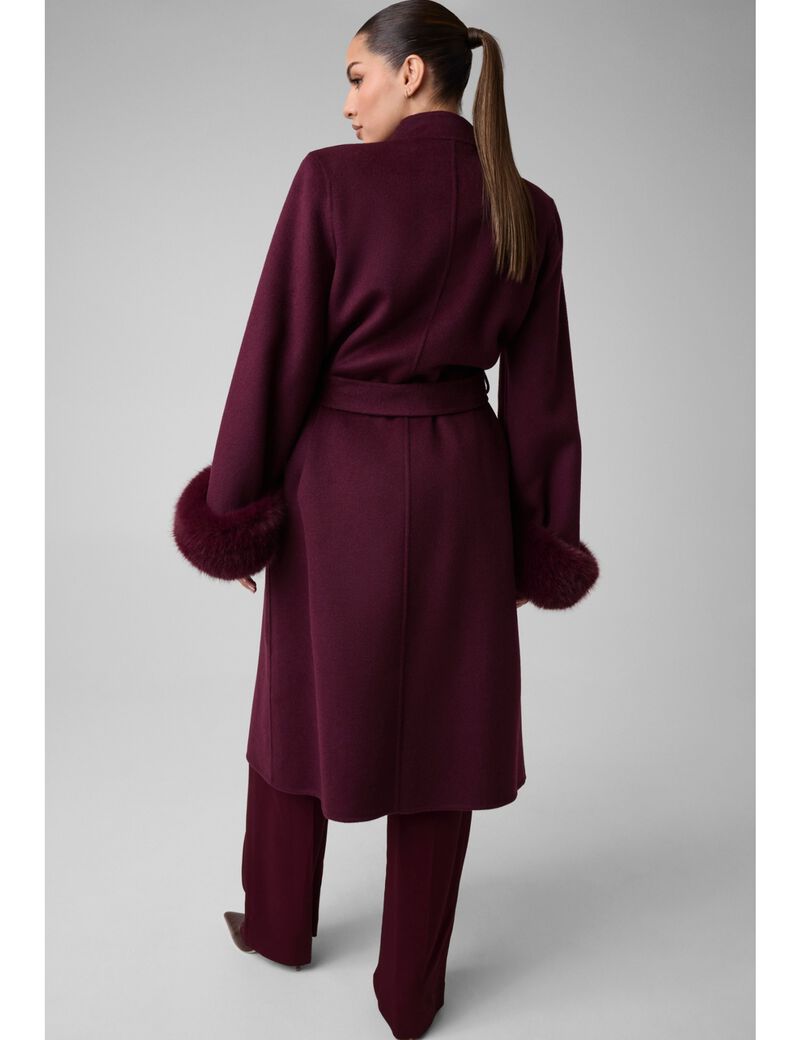 guess marciano wool blend coat