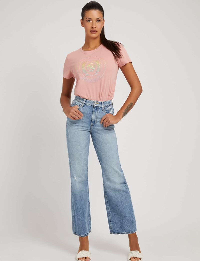 Wide Leg Denim Pant