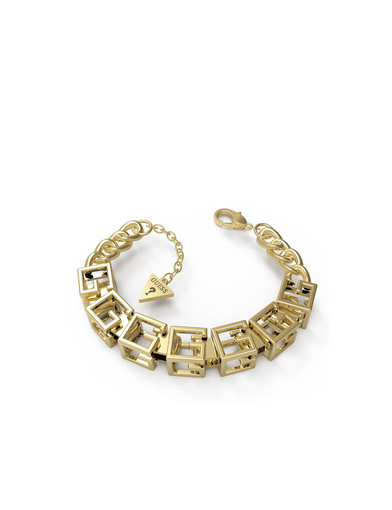 Gold Multi G Chain Bracelet