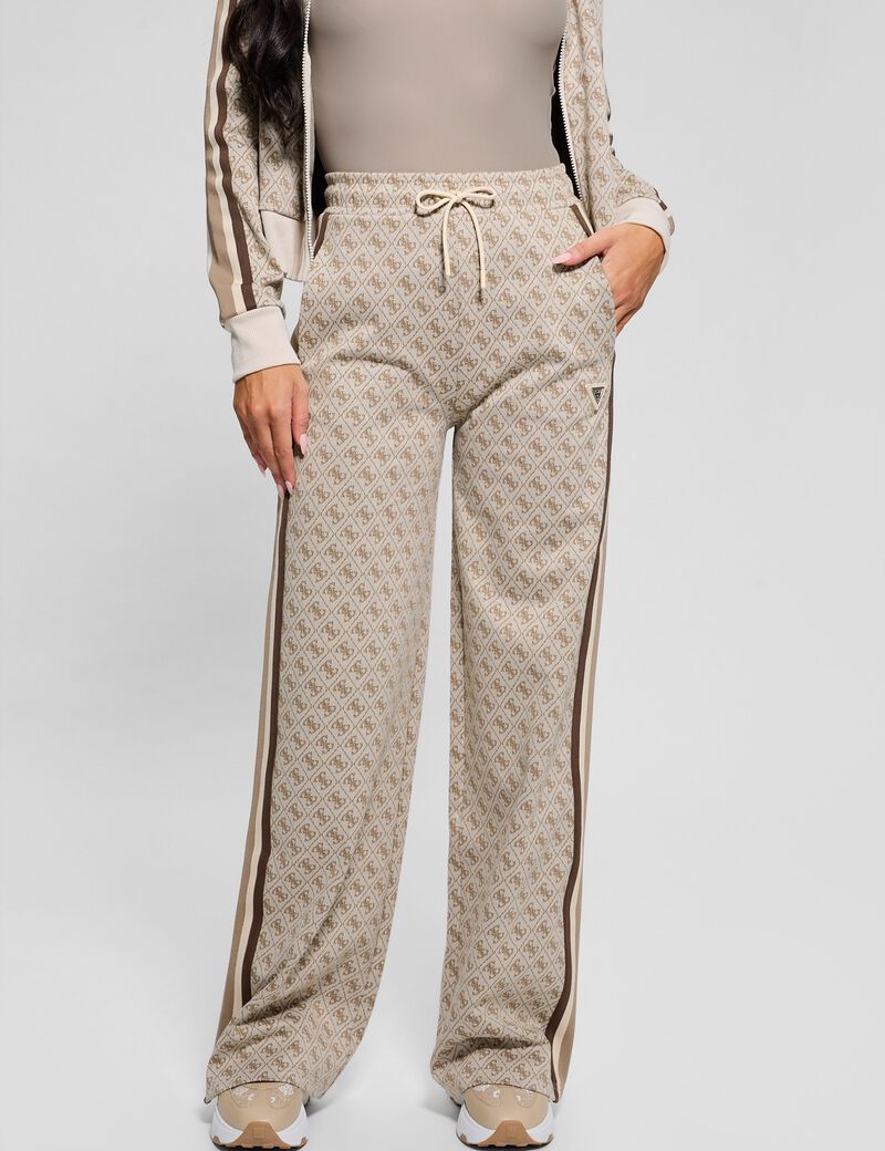 4G logo straight pant