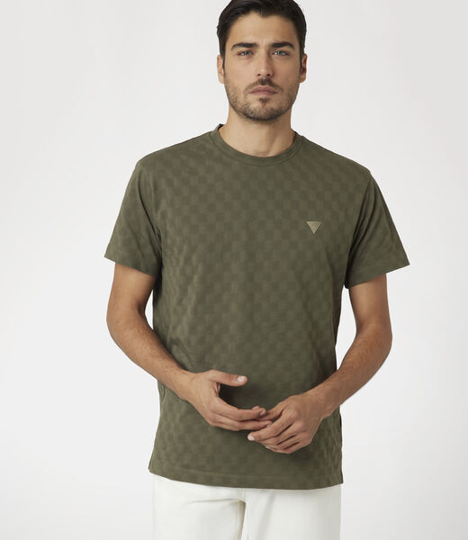 Checked t-shirt