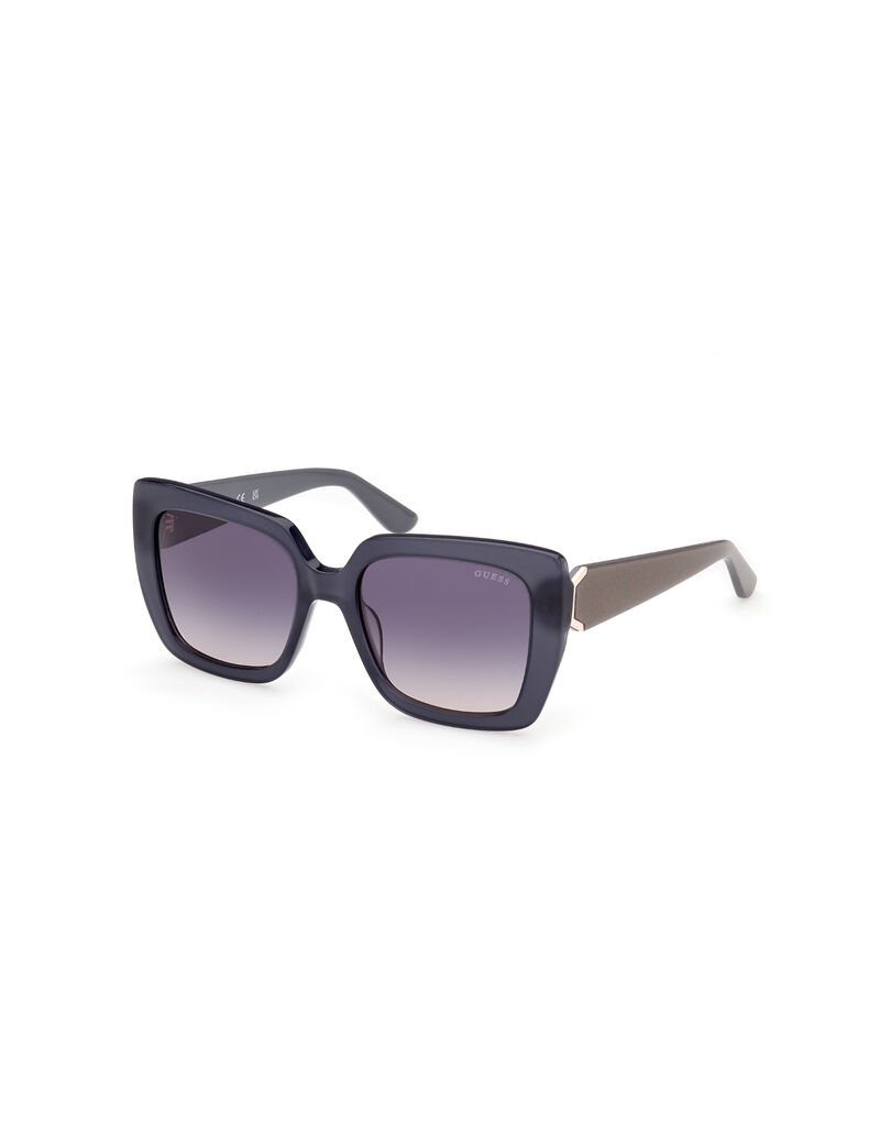 guess geometric sunglasses