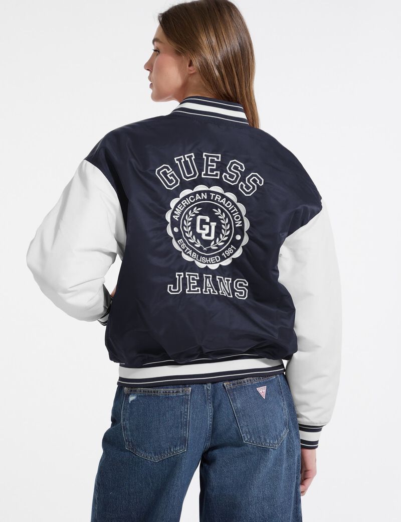 Embroidered Varsity Jacket