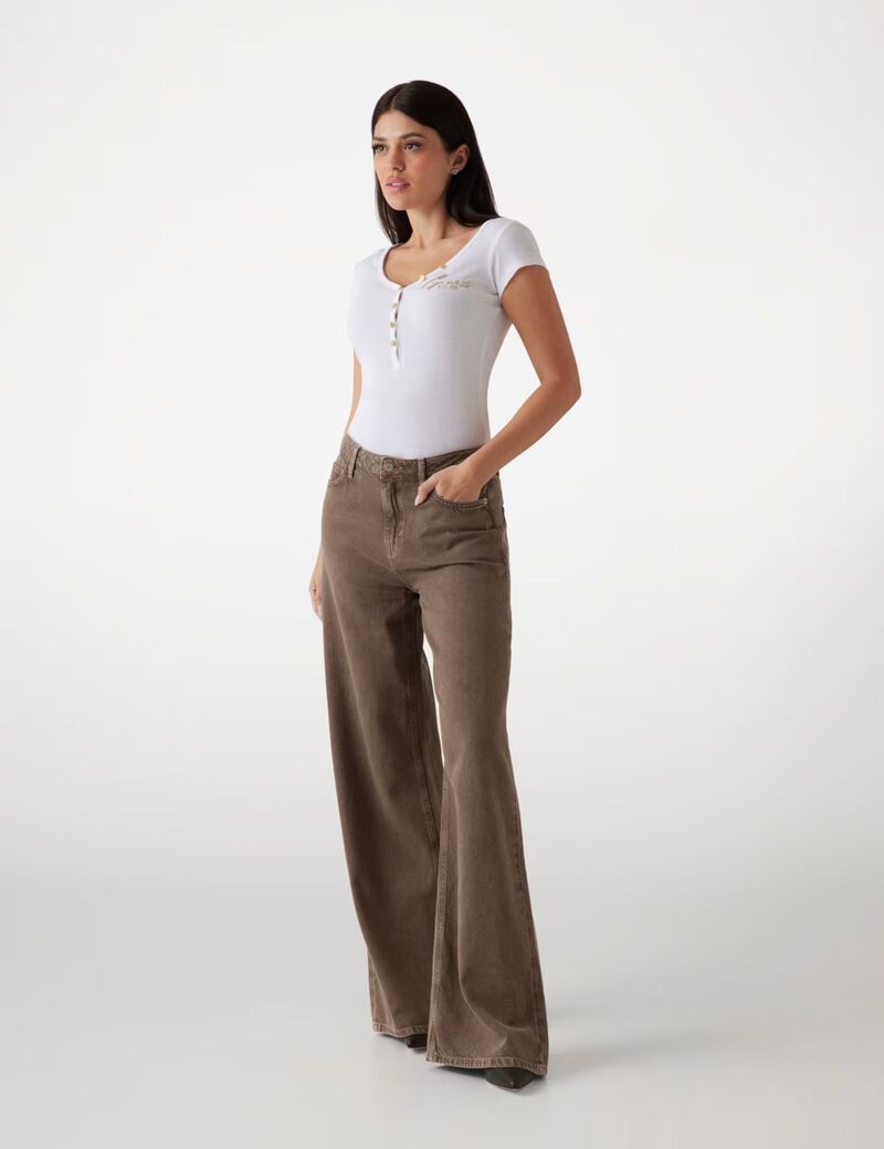 Rib knit top
