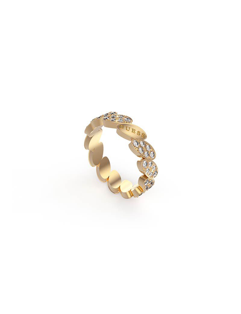 15mm Black 4G Logo Ring Gold