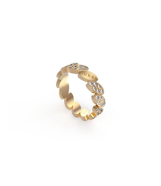 15mm Black 4G Logo Ring Gold