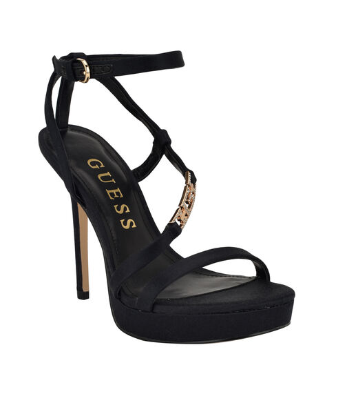Lucier satin single sole sandals