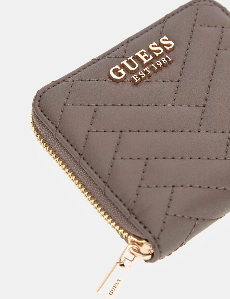 Anning quilted mini wallet