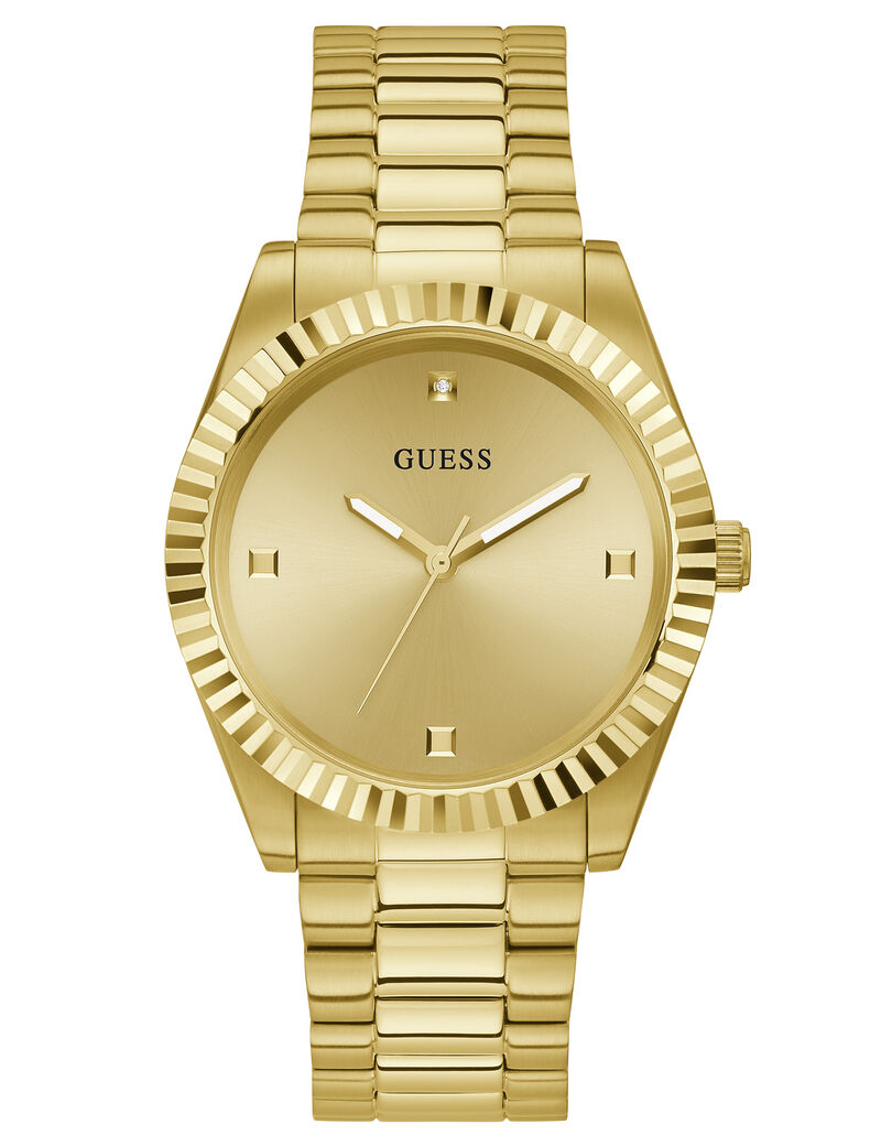 Gold Tone Analog Watch