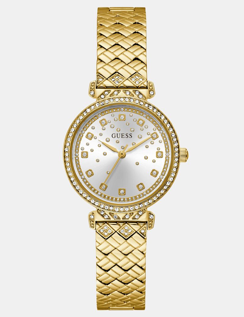 Ladies Gold Tone Analog Watch