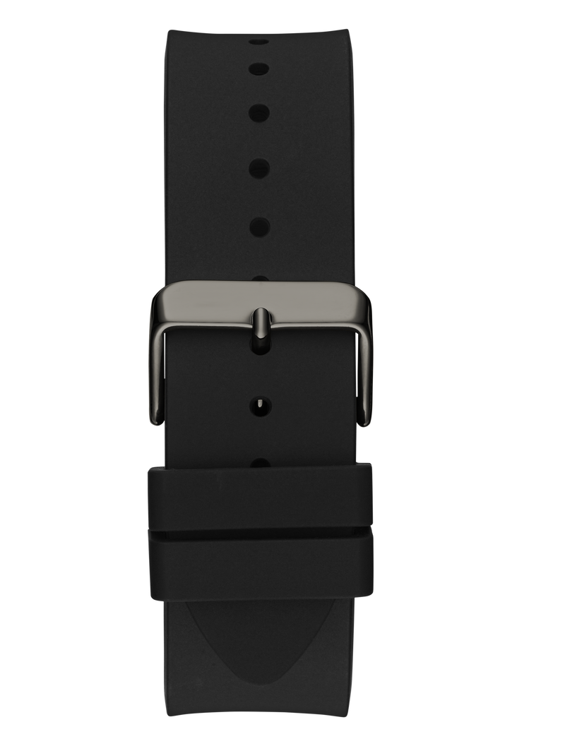 Mens Black Gunmetal Analog Watch